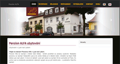 Desktop Screenshot of penzionlysa.cz